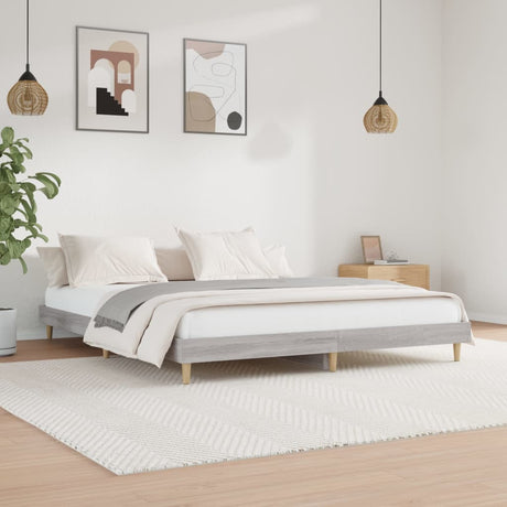 Bed Frame Without Mattress Engineered Wood