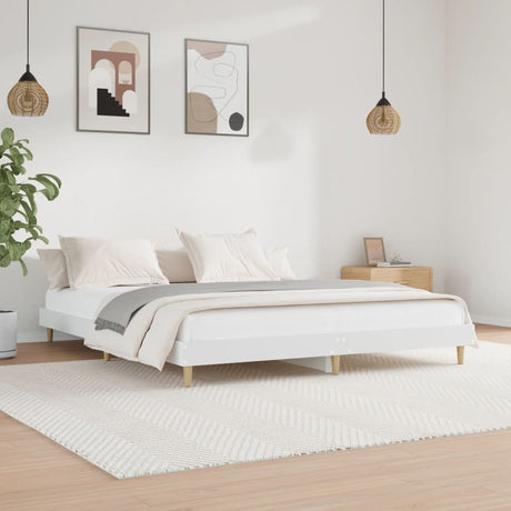 Bed Frame Without Mattress Engineered Wood