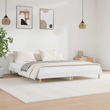 Bed Frame Without Mattress Engineered Wood