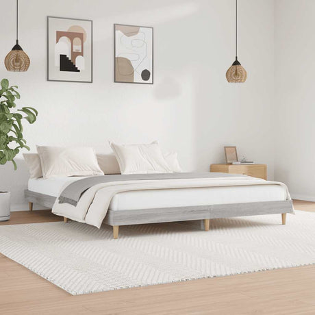 Bed Frame Without Mattress Engineered Wood