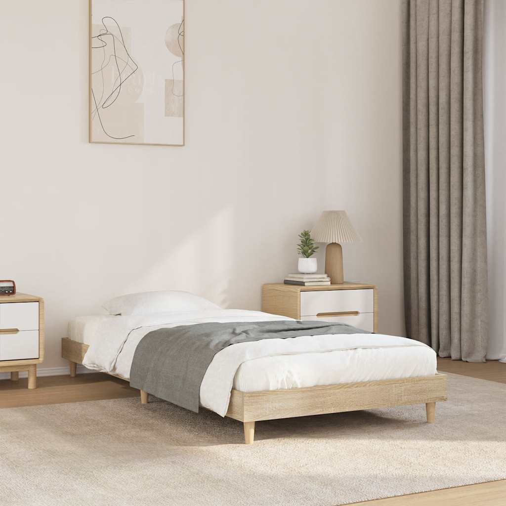 Bed Frame Without Mattress Engineered Wood