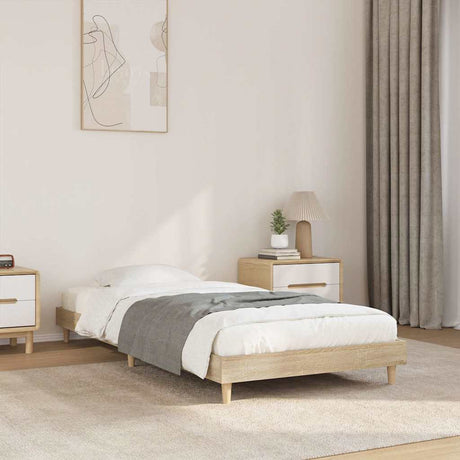 Bed Frame Without Mattress Engineered Wood
