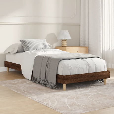 Bed Frame Without Mattress Engineered Wood