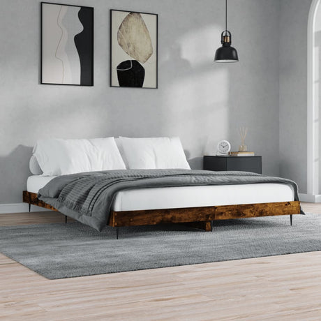 Bed Frame Without Mattress Engineered Wood
