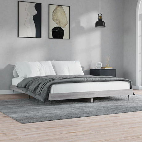Bed Frame Without Mattress Engineered Wood