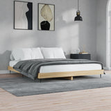 Bed Frame Without Mattress Engineered Wood