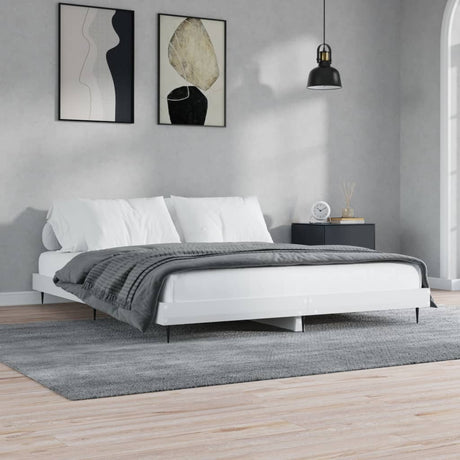 Bed Frame Without Mattress Engineered Wood
