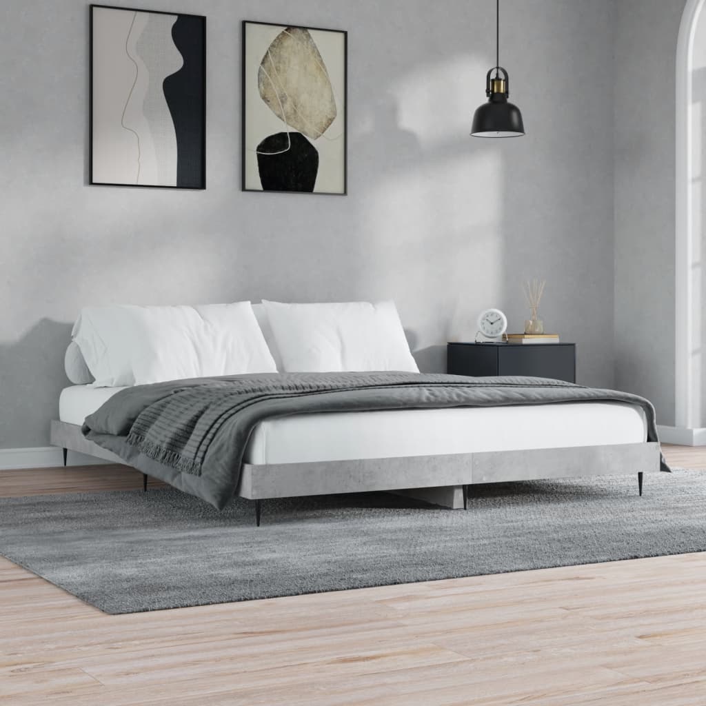 Bed Frame Without Mattress Engineered Wood