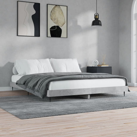 Bed Frame Without Mattress Engineered Wood