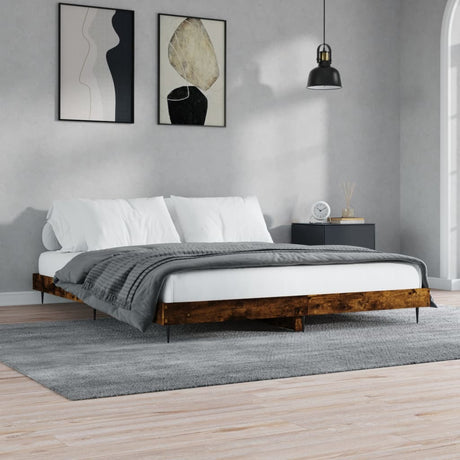 Bed Frame Without Mattress Engineered Wood