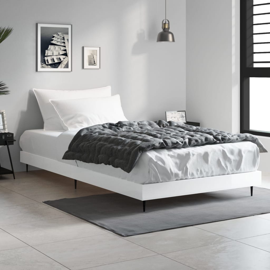 Bed Frame Without Mattress Engineered Wood