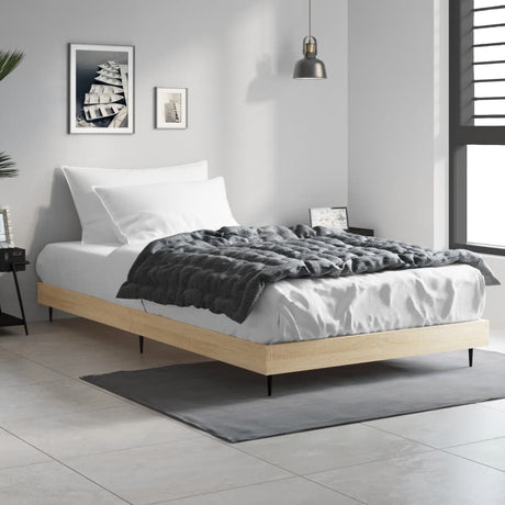 Bed Frame Without Mattress Engineered Wood