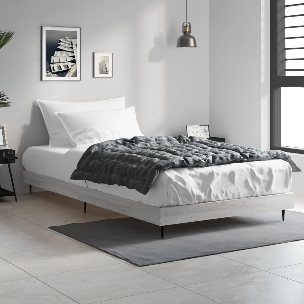 Bed Frame Without Mattress Engineered Wood