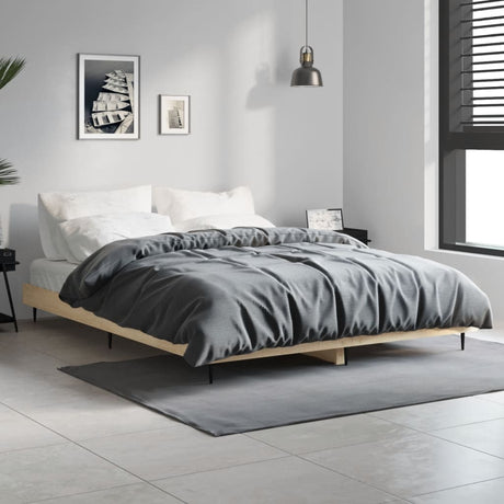 Bed Frame Without Mattress Engineered Wood