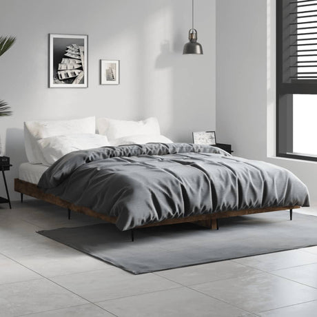 Bed Frame Without Mattress Engineered Wood