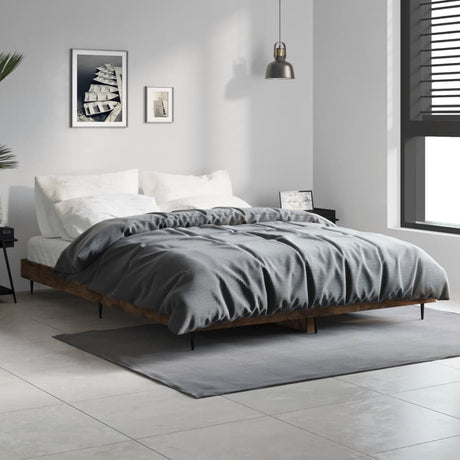 Bed Frame Without Mattress Engineered Wood
