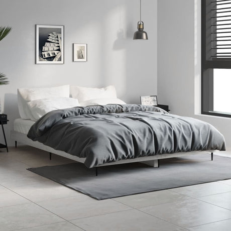 Bed Frame Without Mattress Engineered Wood