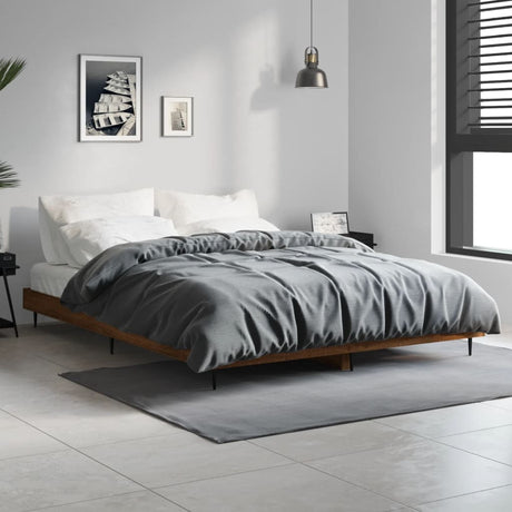 Bed Frame Without Mattress Engineered Wood