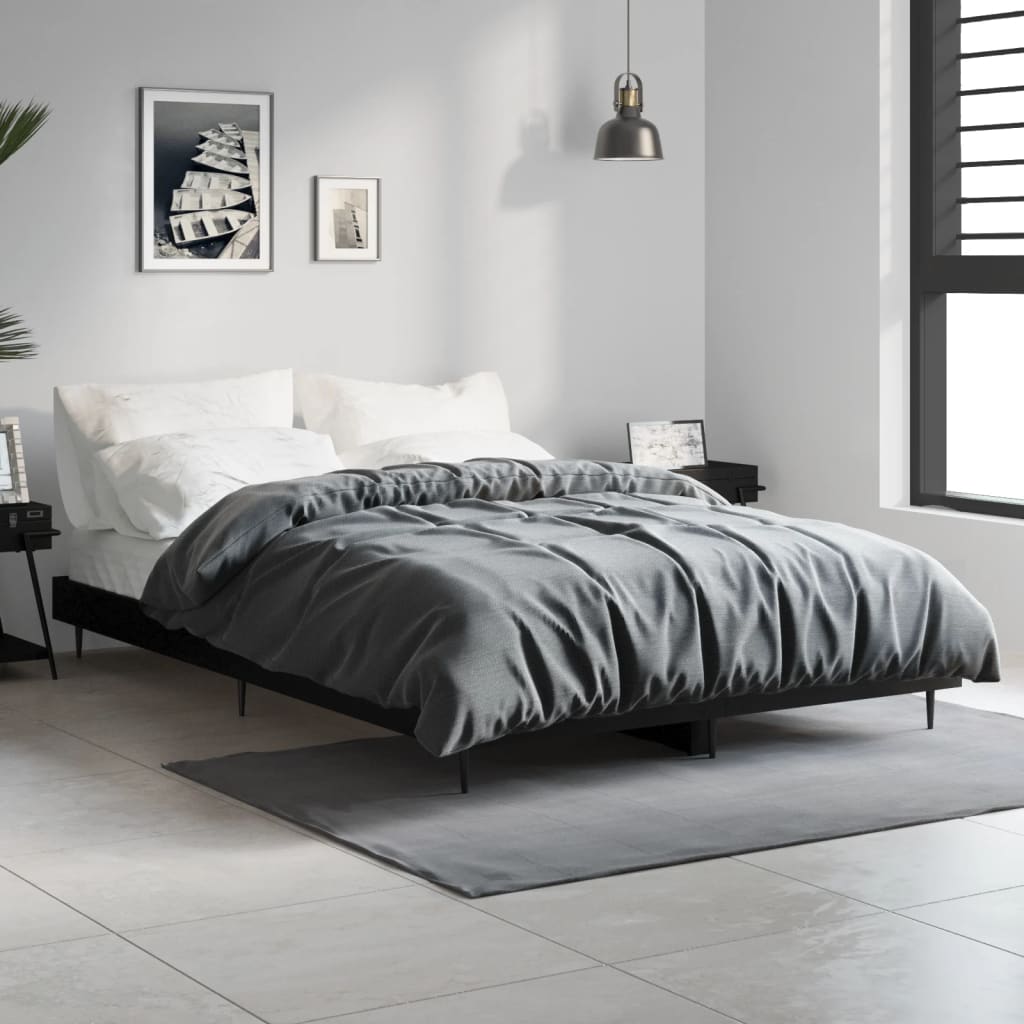 Bed Frame Without Mattress Engineered Wood