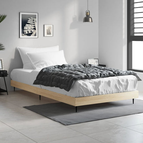 Bed Frame Without Mattress Engineered Wood