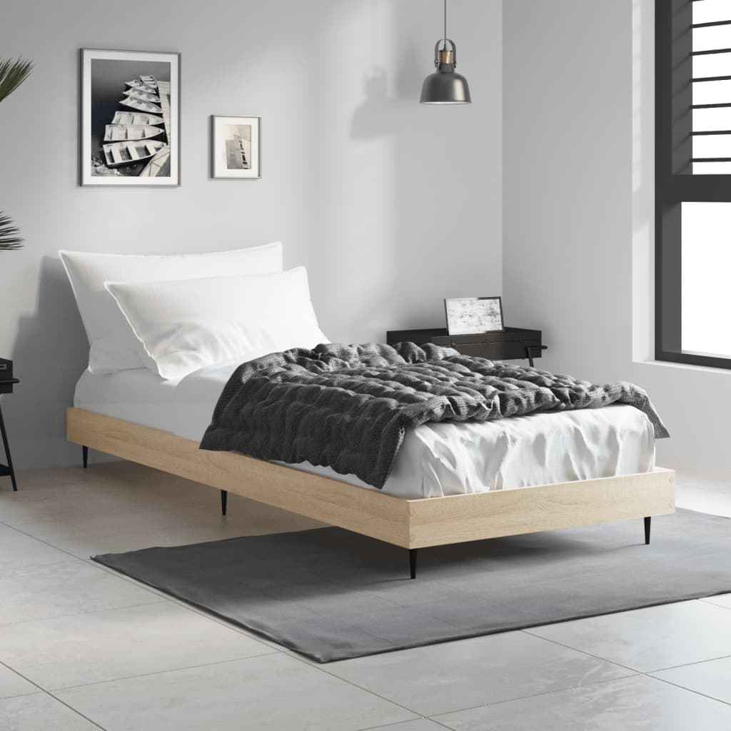 Bed Frame Without Mattress Engineered Wood