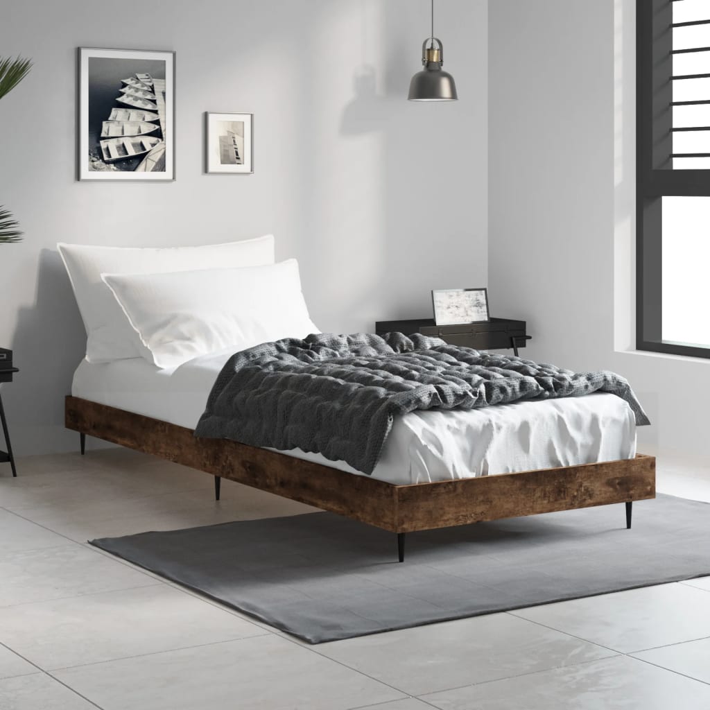 Bed Frame Without Mattress Engineered Wood