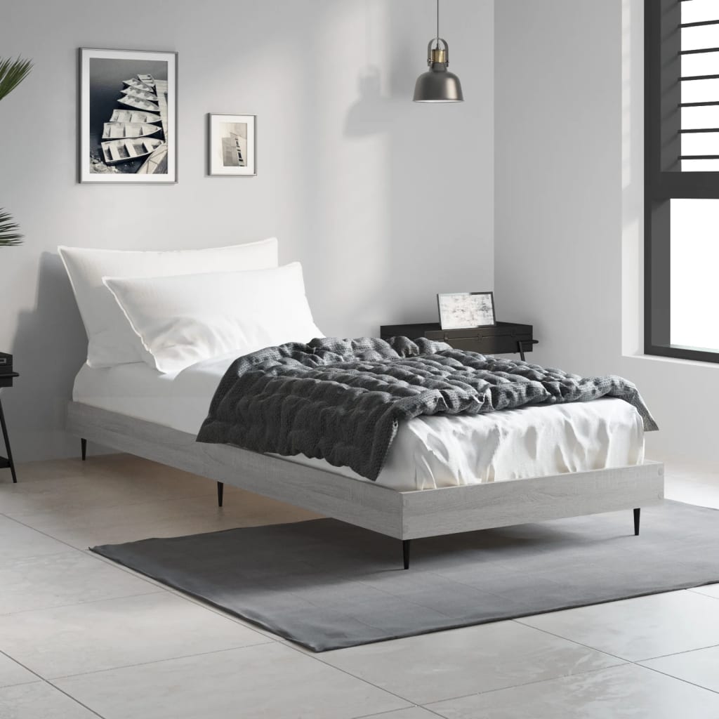 Bed Frame Without Mattress Engineered Wood