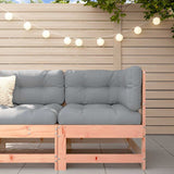 3 Piece Garden Lounge Set With Cushions Solid Wood Douglas