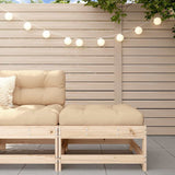 3 Piece Garden Lounge Set With Cushions Solid Wood Douglas