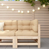 Garden S With Cushions 2 Pcs Solid Wood Douglas
