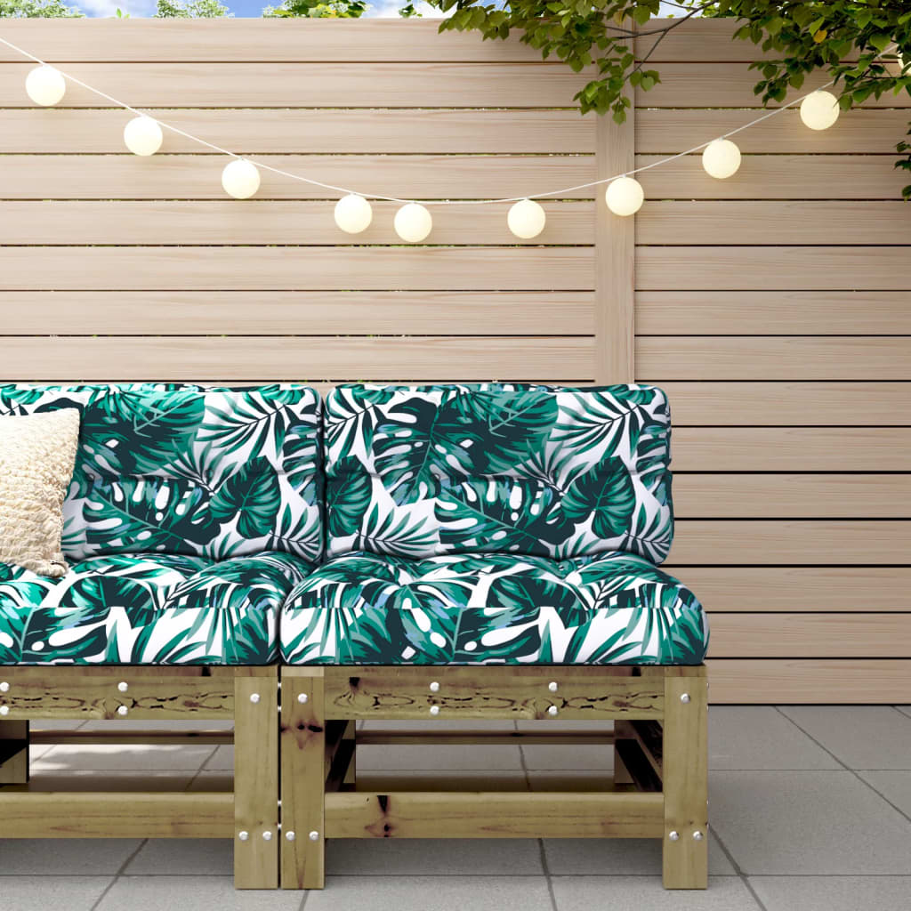 Garden S With Cushions 2 Pcs Solid Wood Douglas