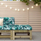Garden S With Cushions 2 Pcs Solid Wood Douglas