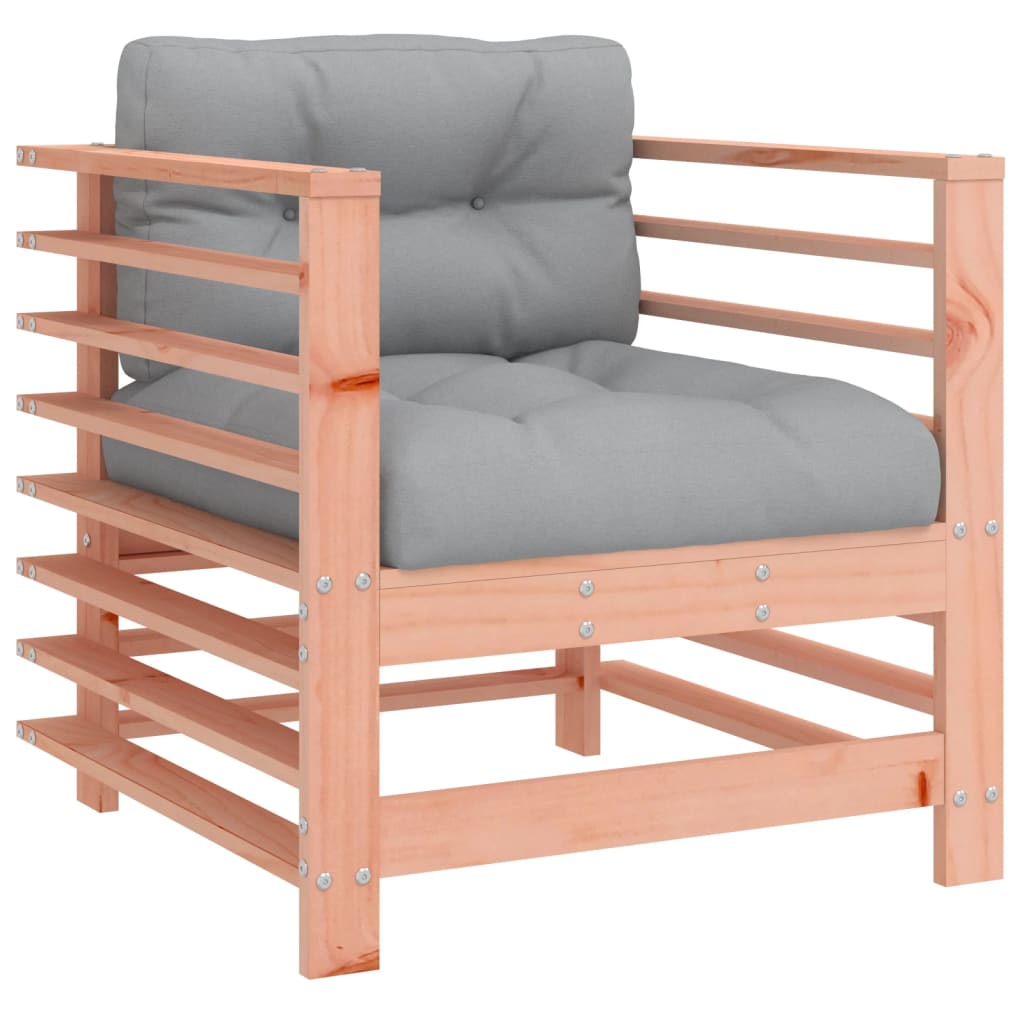Garden S With Cushions 2 Pcs Solid Wood Douglas