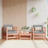 Garden S With Cushions 2 Pcs Solid Wood Douglas