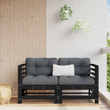 Garden S With Cushions 2 Pcs Solid Wood Douglas