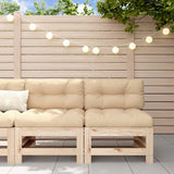 Garden S With Cushions 2 Pcs Solid Wood Douglas