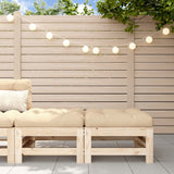 Garden S With Cushions 2 Pcs Solid Wood Douglas