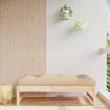 Garden Footstool 120x80 cm Solid Wood Pine