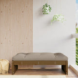 Garden Footstool Honey Brown 120x80 cm Solid Wood Pine