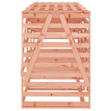 Triple Wheelie Bin Storage Solid Wood Douglas