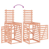 Triple Wheelie Bin Storage Solid Wood Douglas