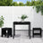3 Piece Garden Bistro Set Honey Brown Solid Wood Pine