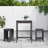 3 Piece Garden Bar Set Solid Wood Pine