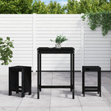 3 Piece Garden Bar Set Solid Wood Pine