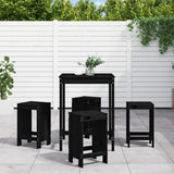 5 Piece Garden Bar Set Solid Wood Douglas