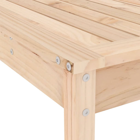 9 Piece Garden Bar Set Solid Wood Pine