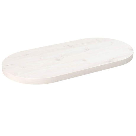 Table Top Solid Wood Pine Oval