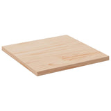 Table Top Solid Wood Pine Square