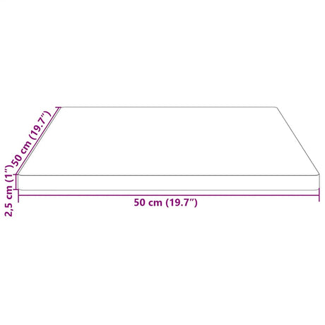 Table Top Solid Wood Pine Square