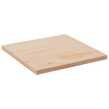Table Top Solid Wood Pine Square